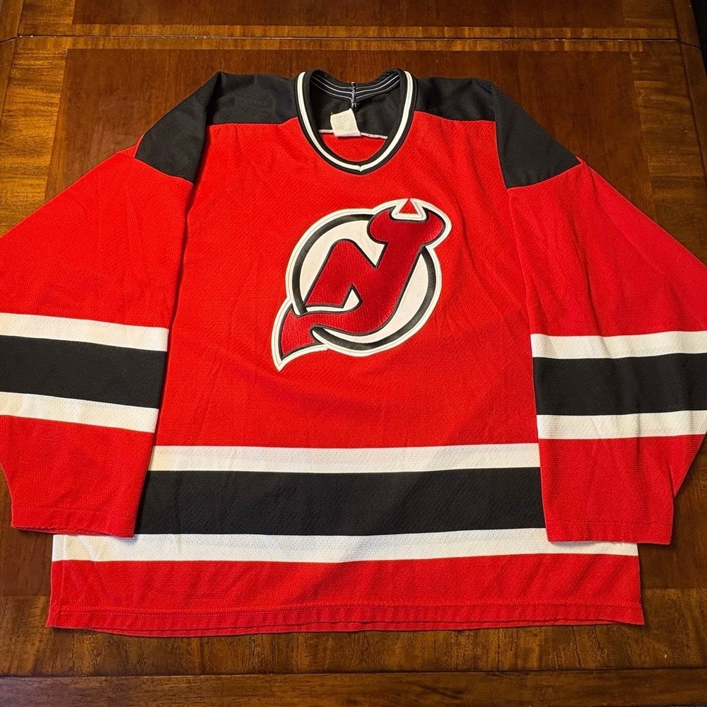 New Jersey Devils Blank Hockey Jersey 2XL